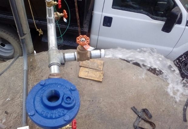 Desfogue de agua