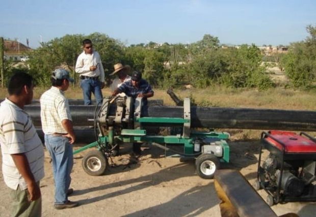 Instalacion de polietileno