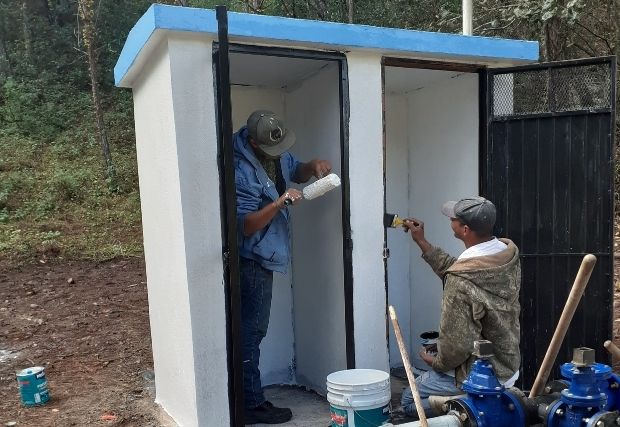 Pintado de caseta